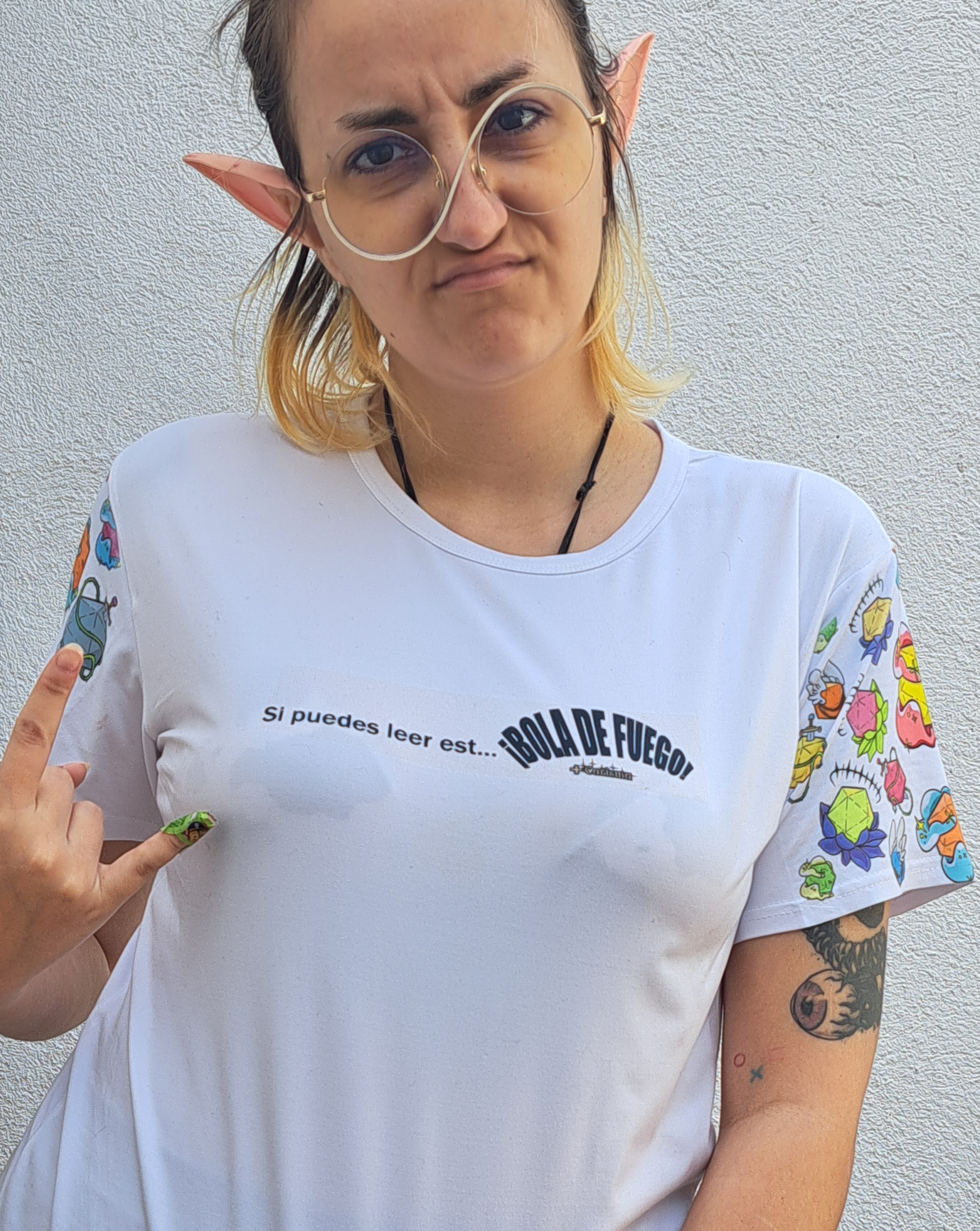 ¡Bola de fuego! -Camiseta - Imagen 7